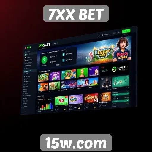 Análise da interface do usuário do 7XX BET